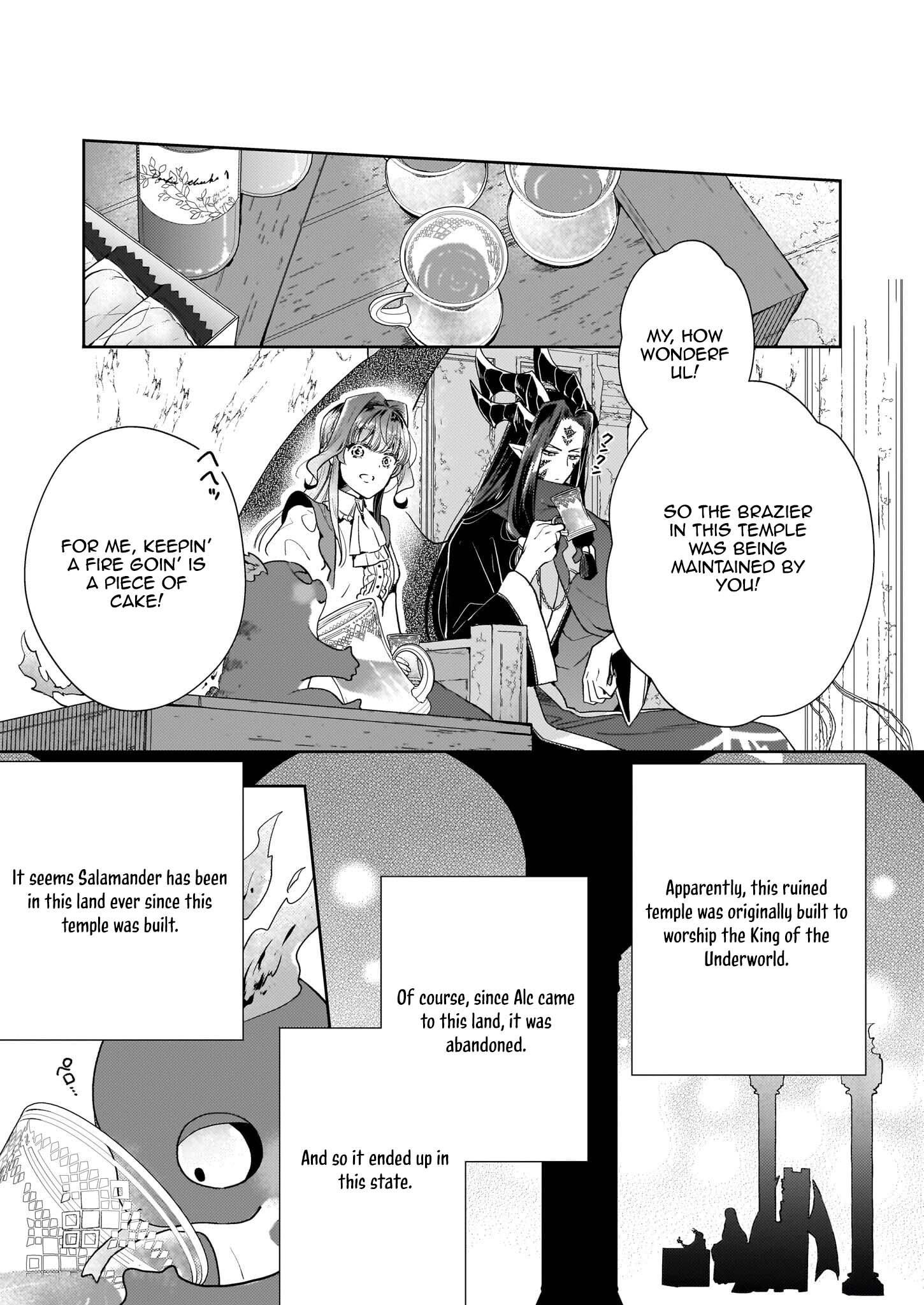 The Abandoned Sacrifice Feeds a Dark Dragon with Her "Delivery" Skill Chapter 4 - page 7